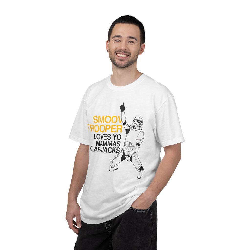 Smooth Trooper Dance Graphic Tee – Retro Sci-Fi Humor Shirt