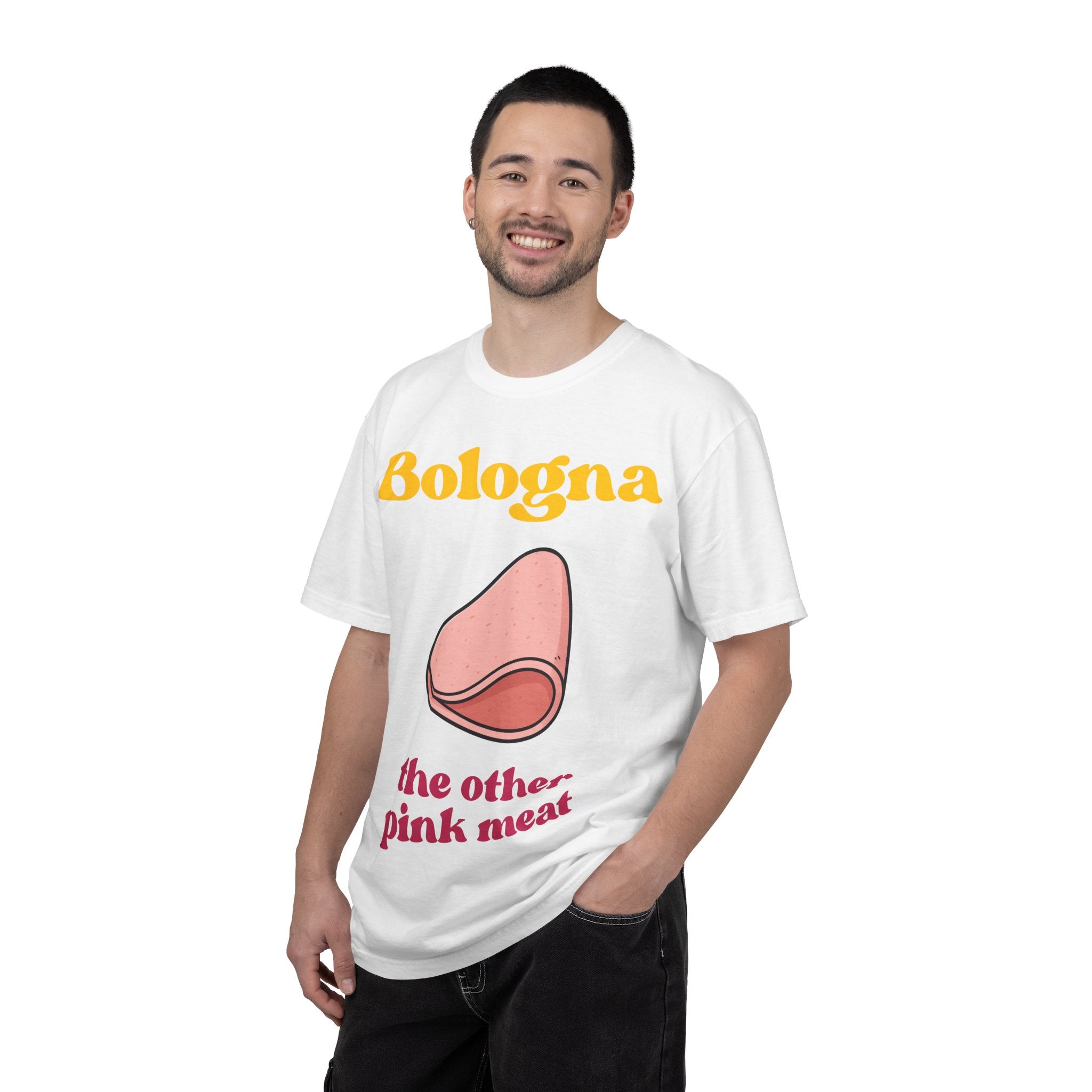 Bologna “The Other Pink Meat” Graphic Tee – Funny Food Humor Shirt