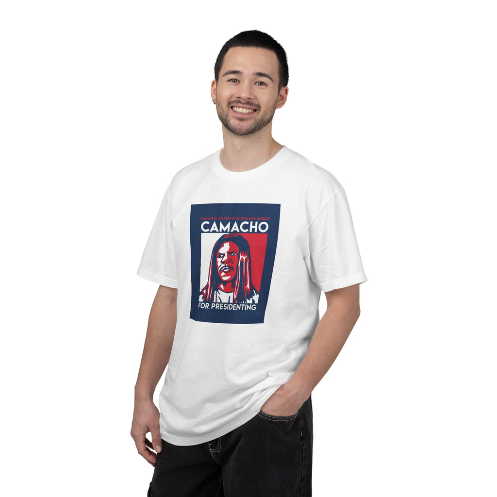 Vintage Campaign Poster Graphic Tee – Streetwear Satire Shirt