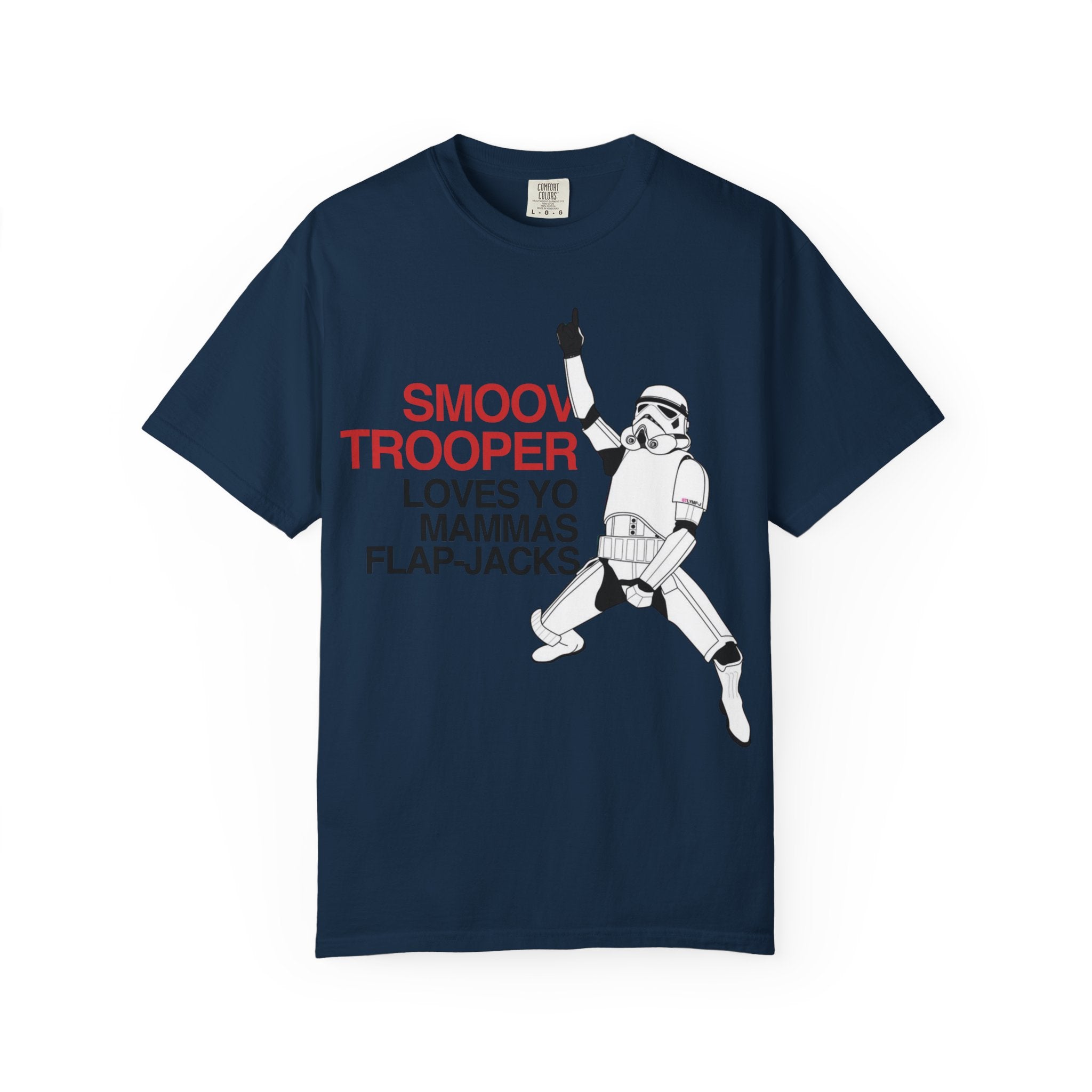 Smooth Trooper Dance Graphic Tee – Retro Sci-Fi Humor Shirt