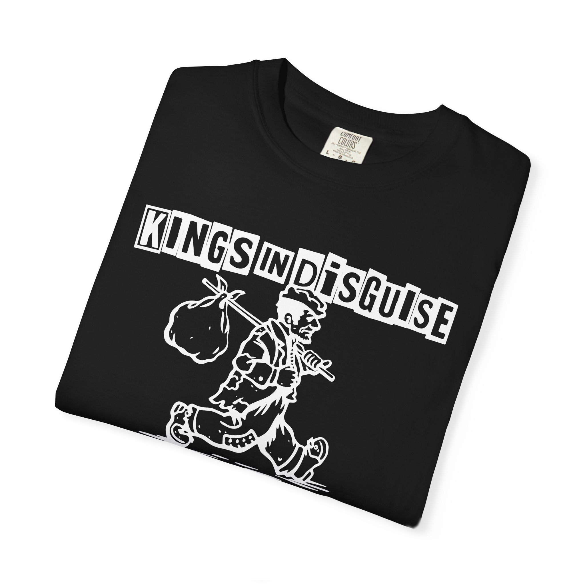 Kings in Disguise Streetwear Tee – Bold Social Commentary Graphic Shirt