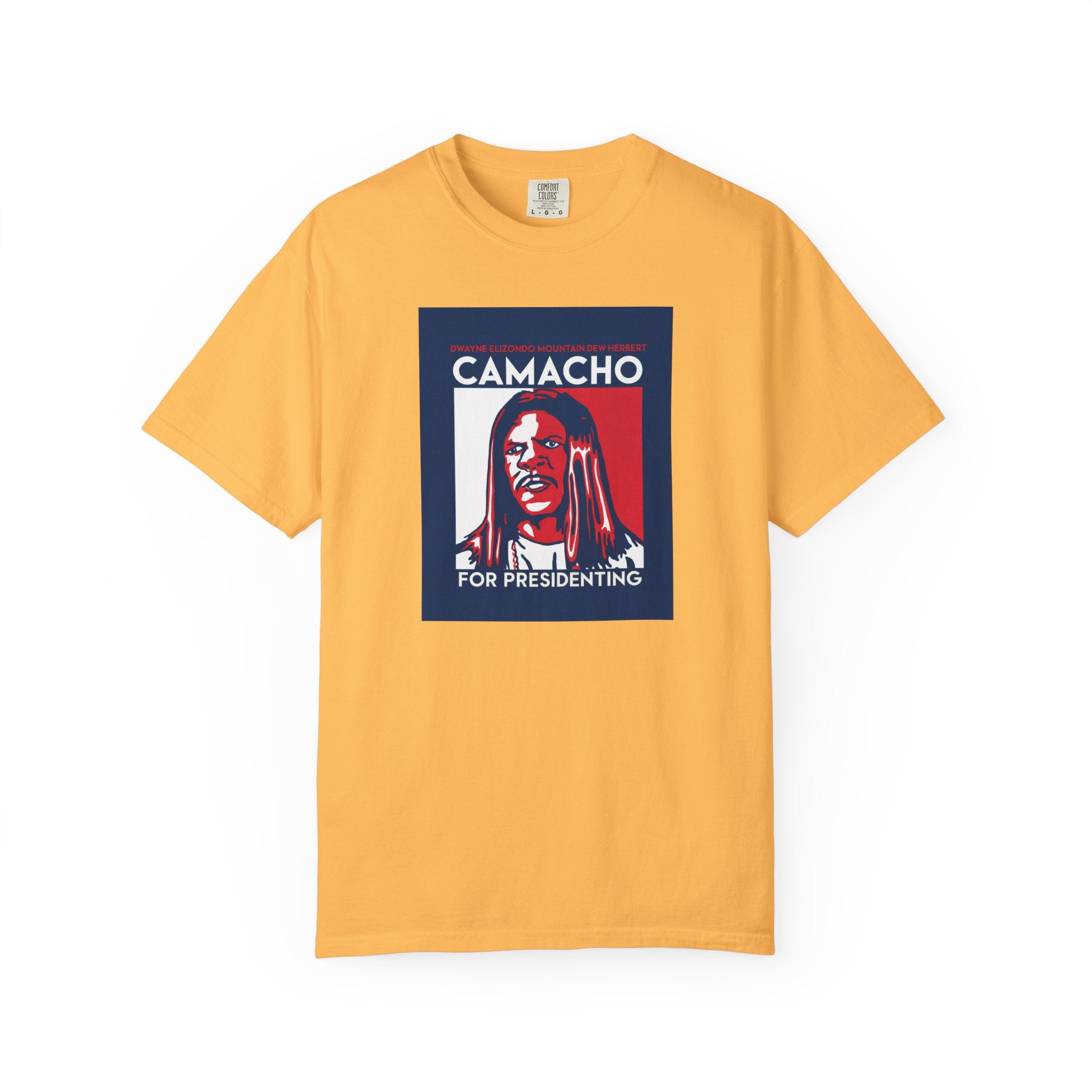 Vintage Campaign Poster Graphic Tee – Streetwear Satire Shirt