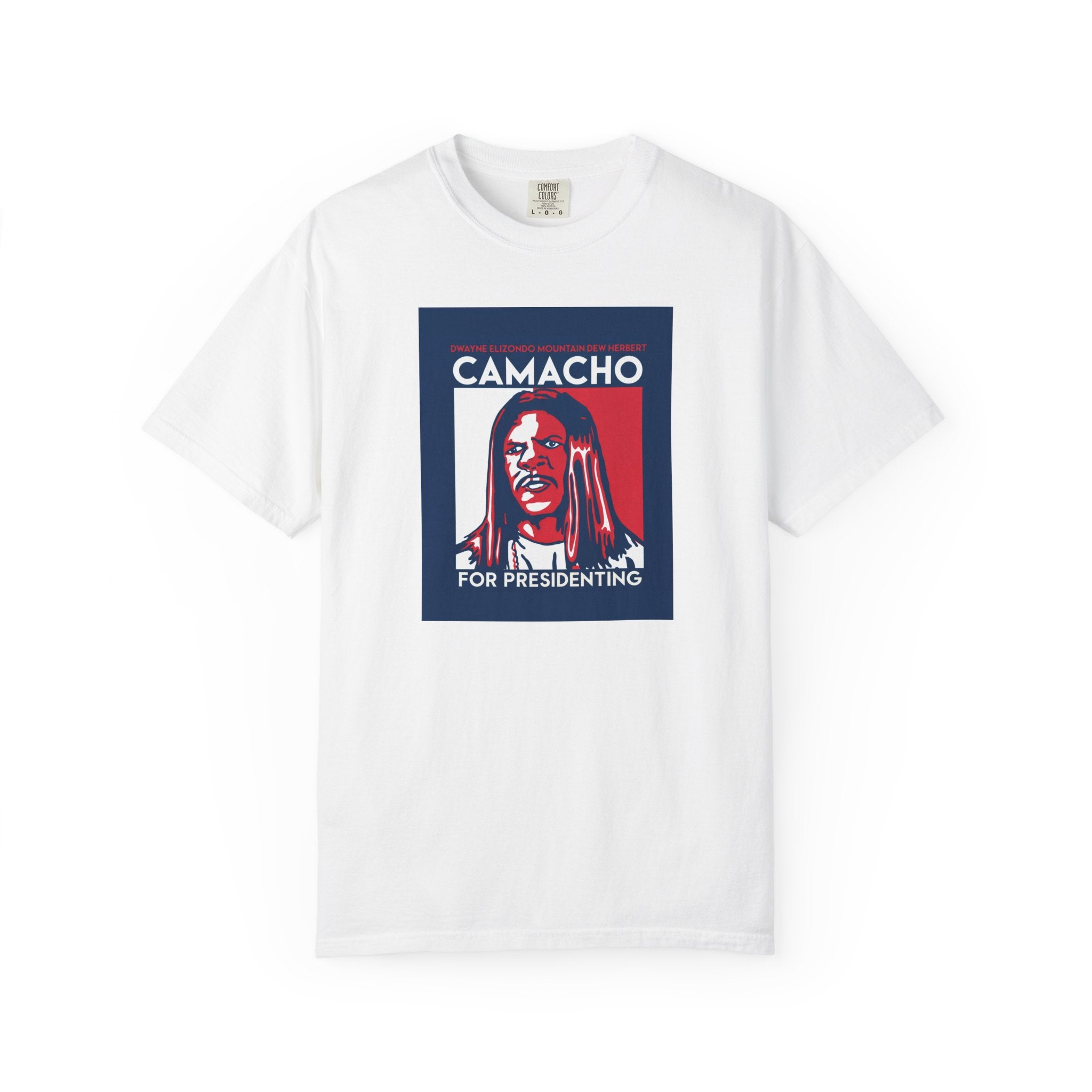 Vintage Campaign Poster Graphic Tee – Streetwear Satire Shirt