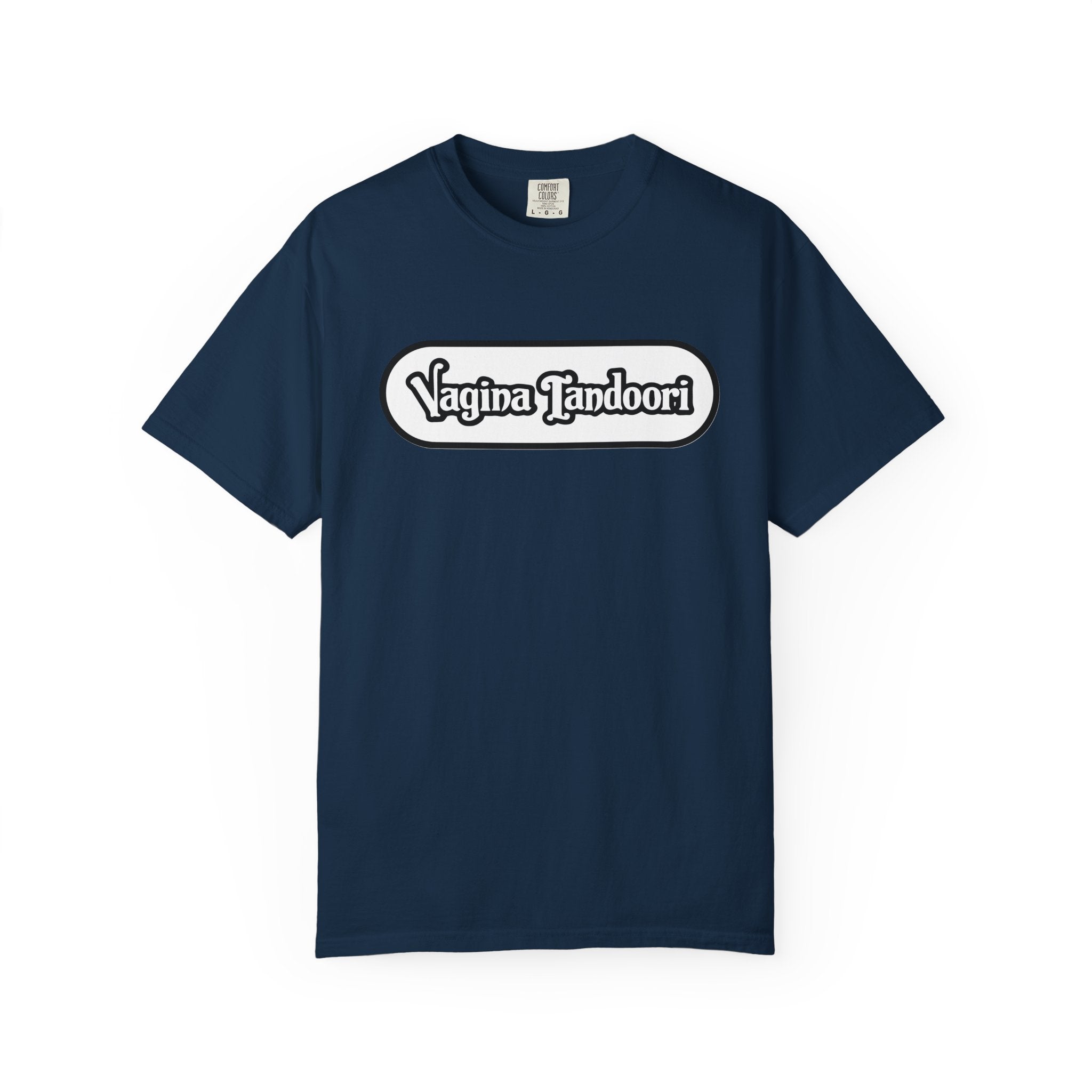 Tandoori Wordplay Graphic Tee – Bold Cultural Parody Shirt