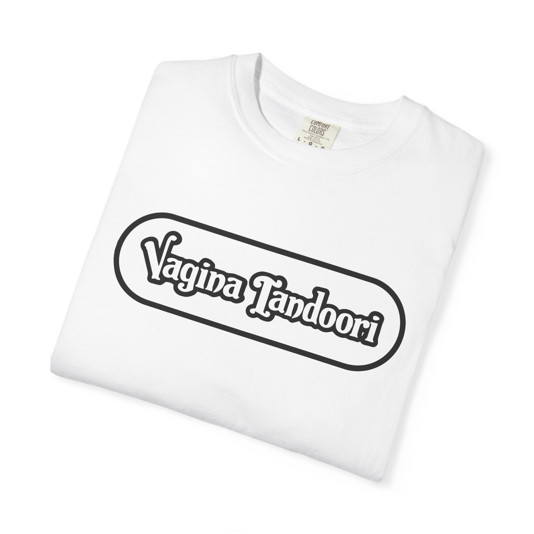 Tandoori Wordplay Graphic Tee – Bold Cultural Parody Shirt