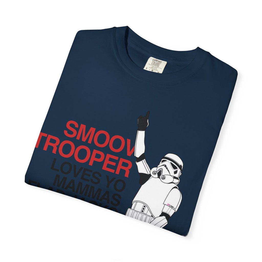 Smooth Trooper Dance Graphic Tee – Retro Sci-Fi Humor Shirt