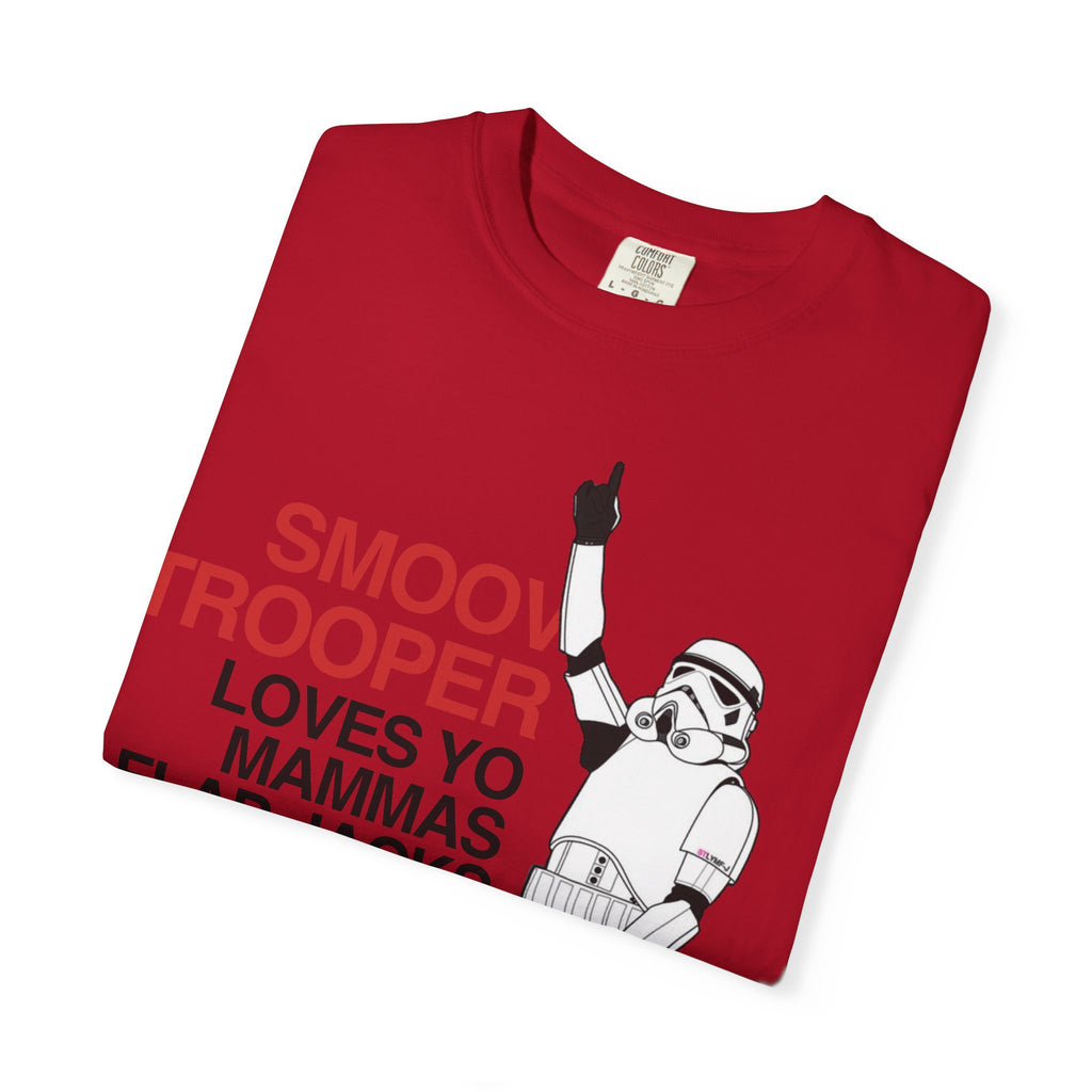 Smooth Trooper Dance Graphic Tee – Retro Sci-Fi Humor Shirt