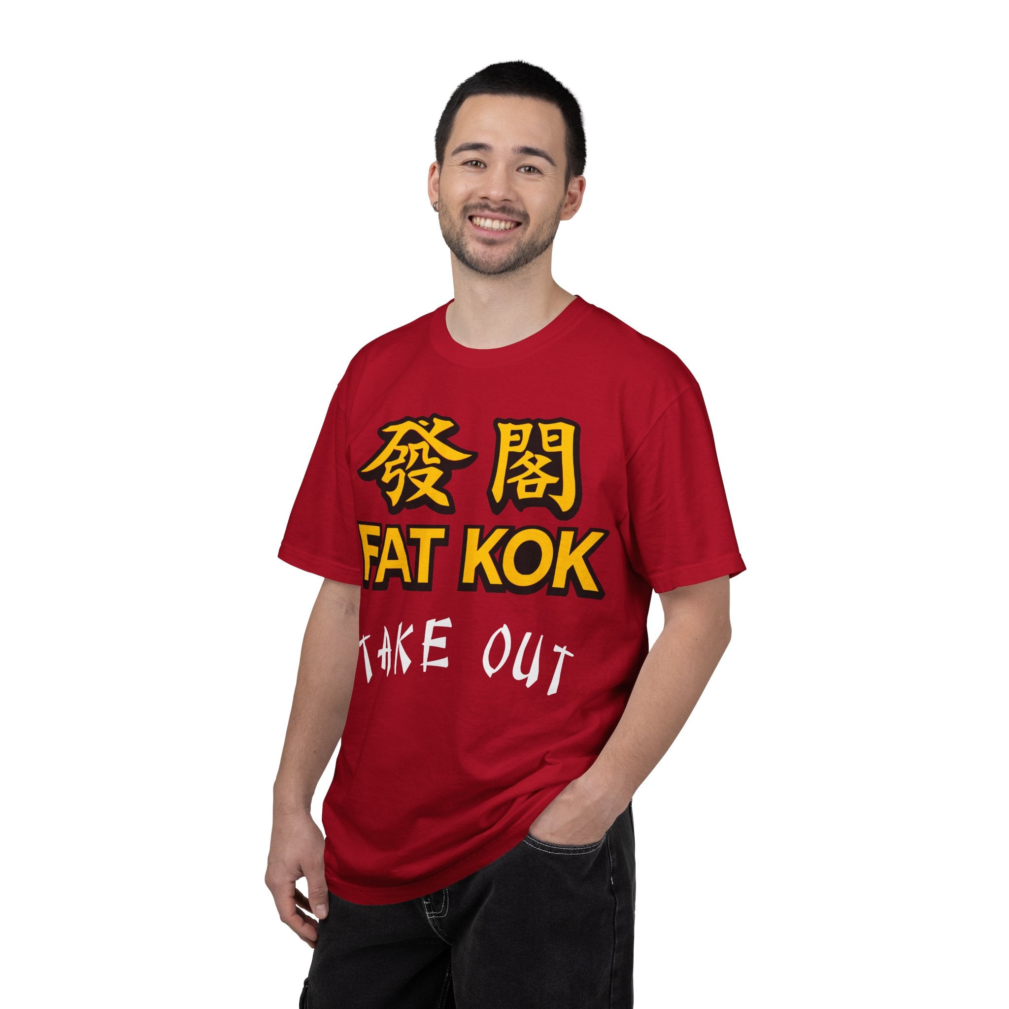 Fat Kok Take Out Wordplay Tee – Streetwear Humor Graphic Shirt