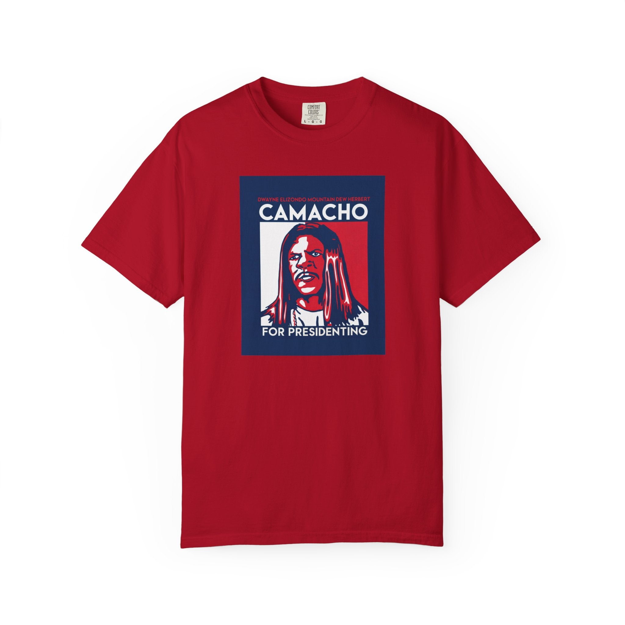 Vintage Campaign Poster Graphic Tee – Streetwear Satire Shirt