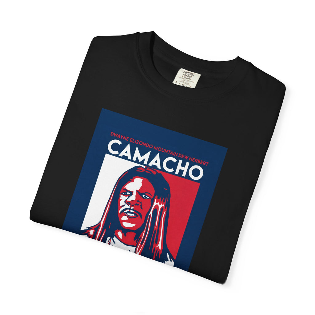 Vintage Campaign Poster Graphic Tee – Streetwear Satire Shirt