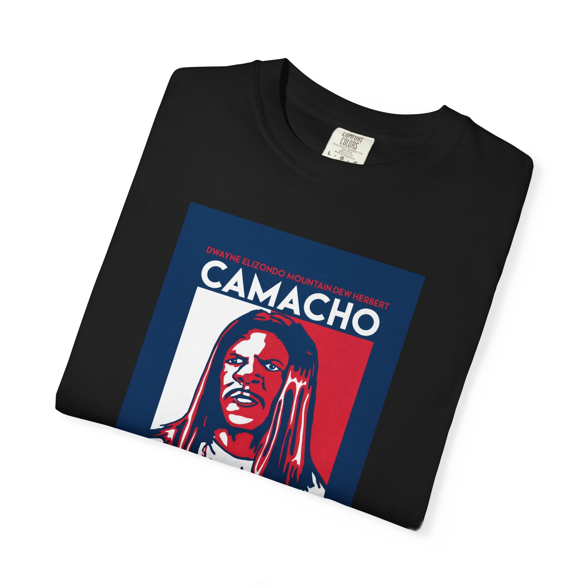 Vintage Campaign Poster Graphic Tee – Streetwear Satire Shirt