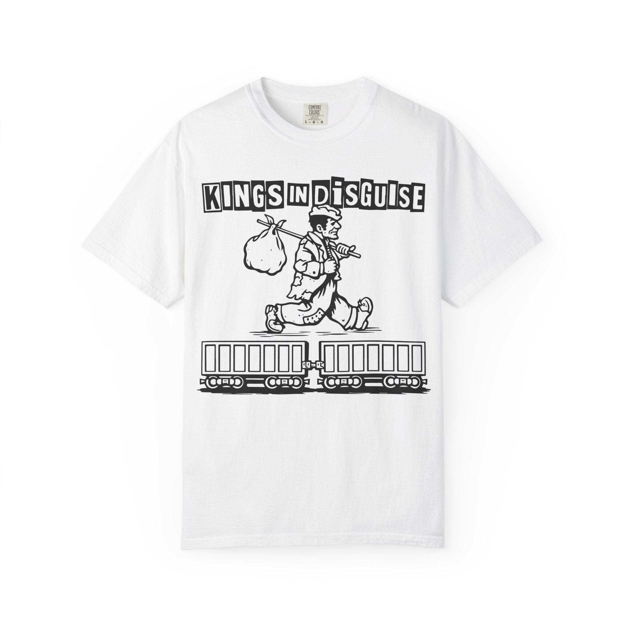 Kings in Disguise Streetwear Tee – Bold Social Commentary Graphic Shirt