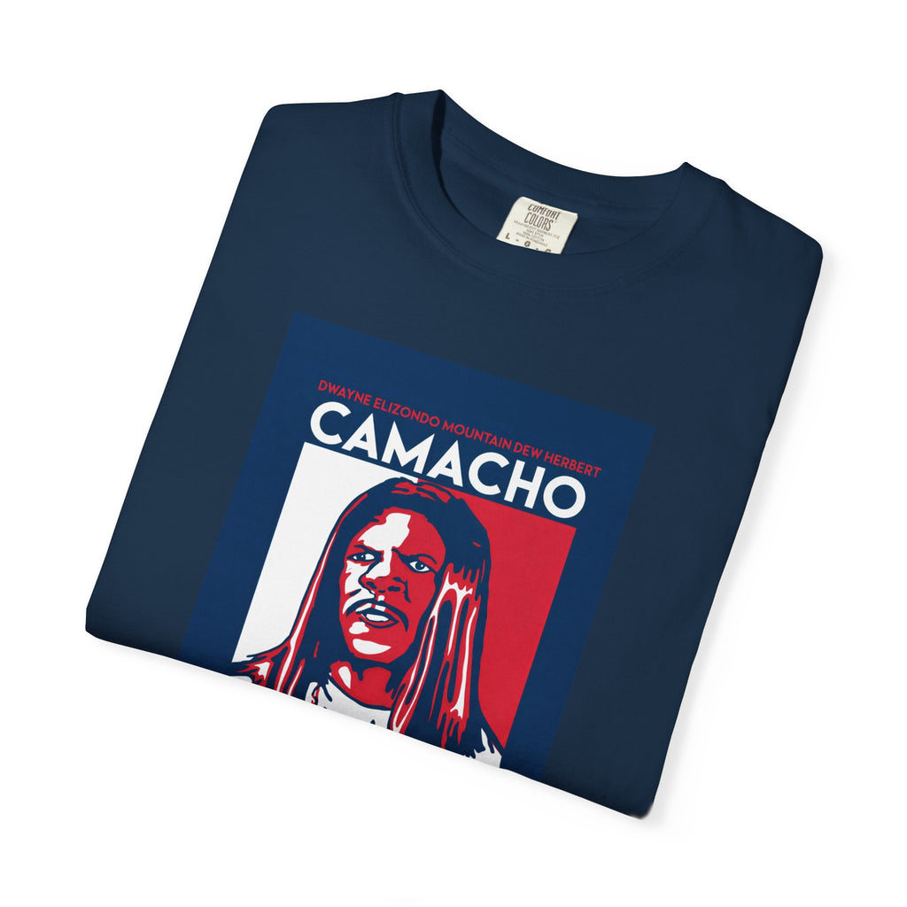 Vintage Campaign Poster Graphic Tee – Streetwear Satire Shirt