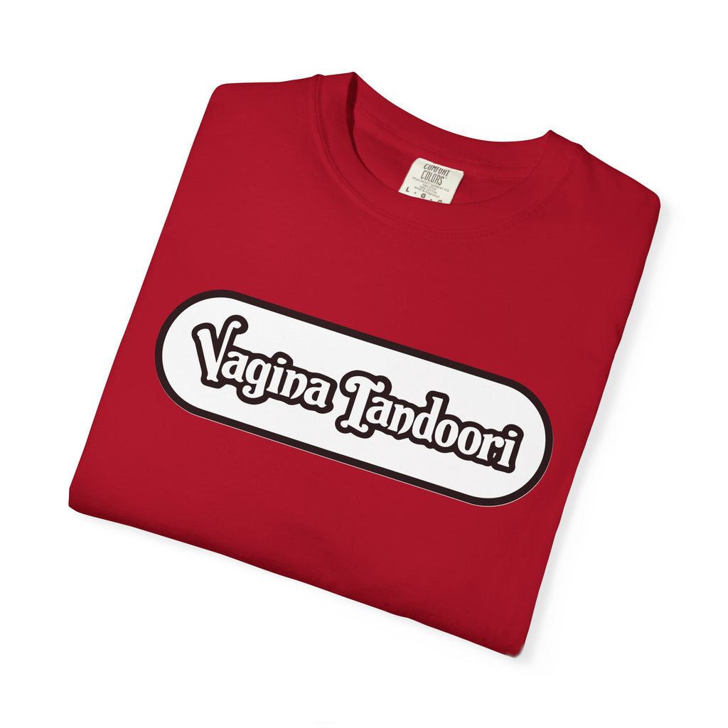 Tandoori Wordplay Graphic Tee – Bold Cultural Parody Shirt