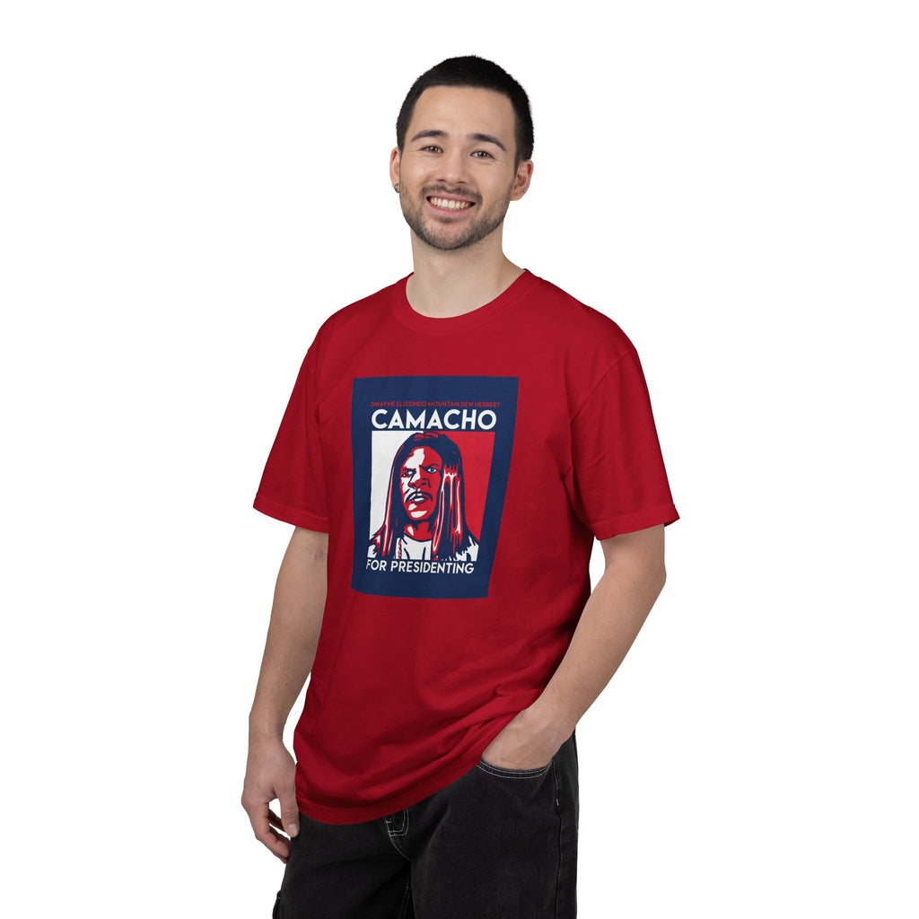 Vintage Campaign Poster Graphic Tee – Streetwear Satire Shirt