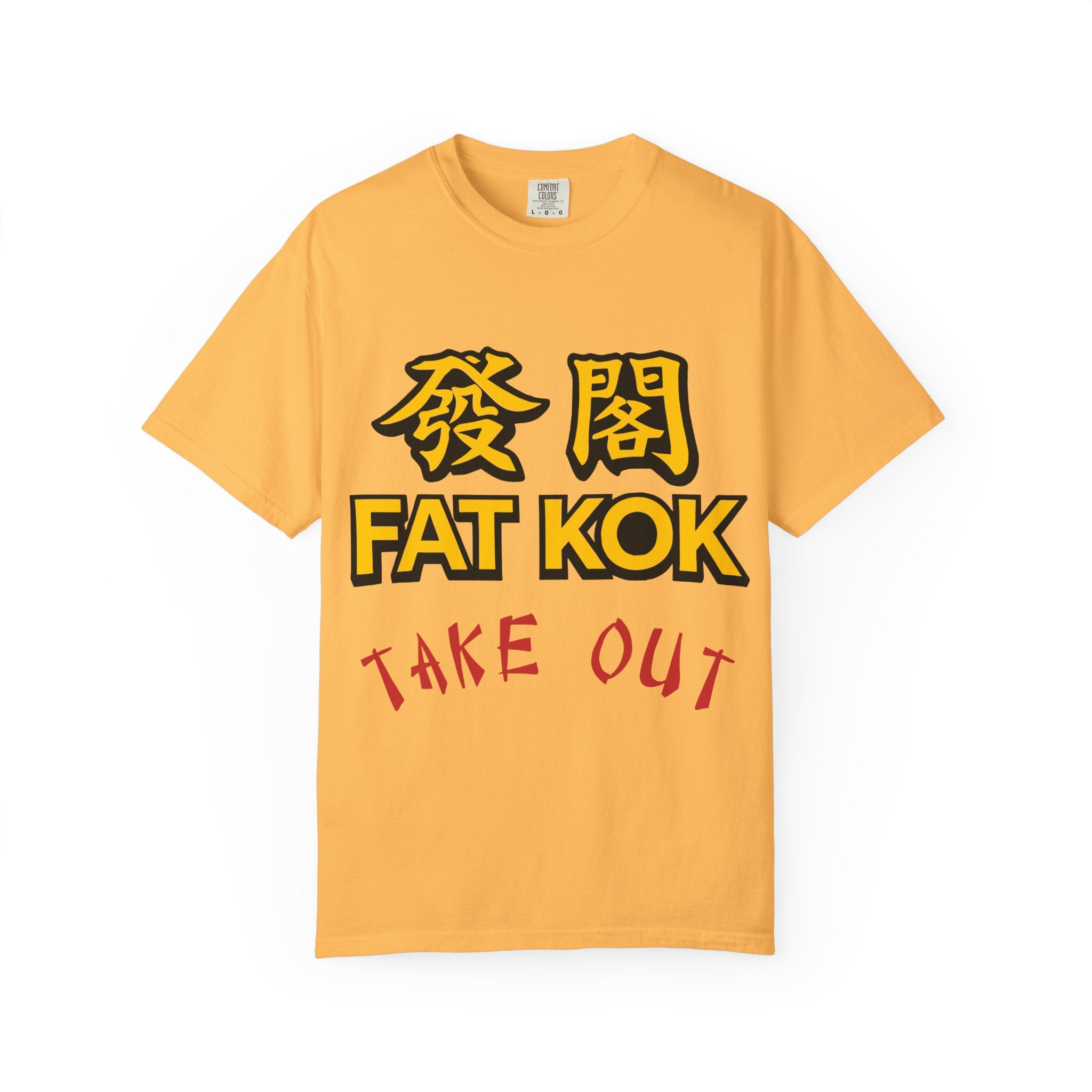 Fat Kok Take Out Wordplay Tee – Streetwear Humor Graphic Shirt