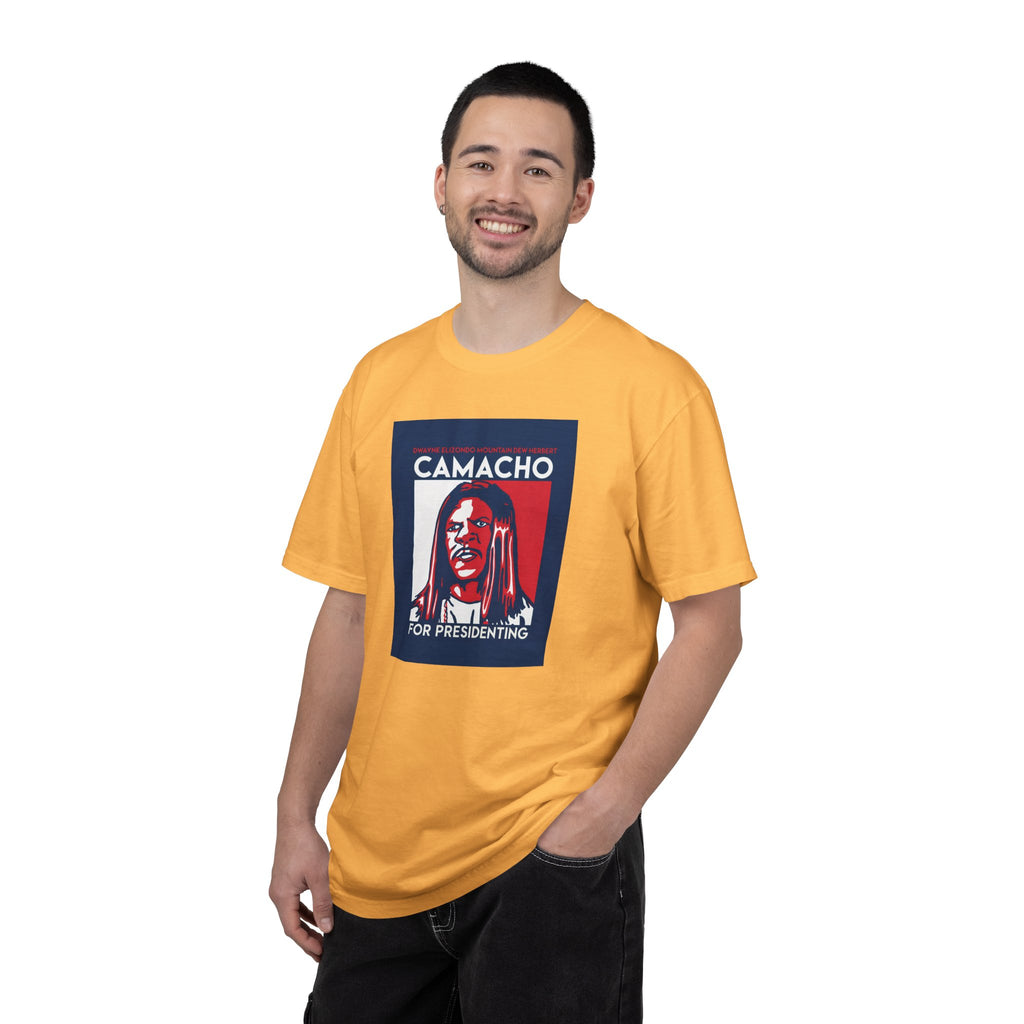 Vintage Campaign Poster Graphic Tee – Streetwear Satire Shirt