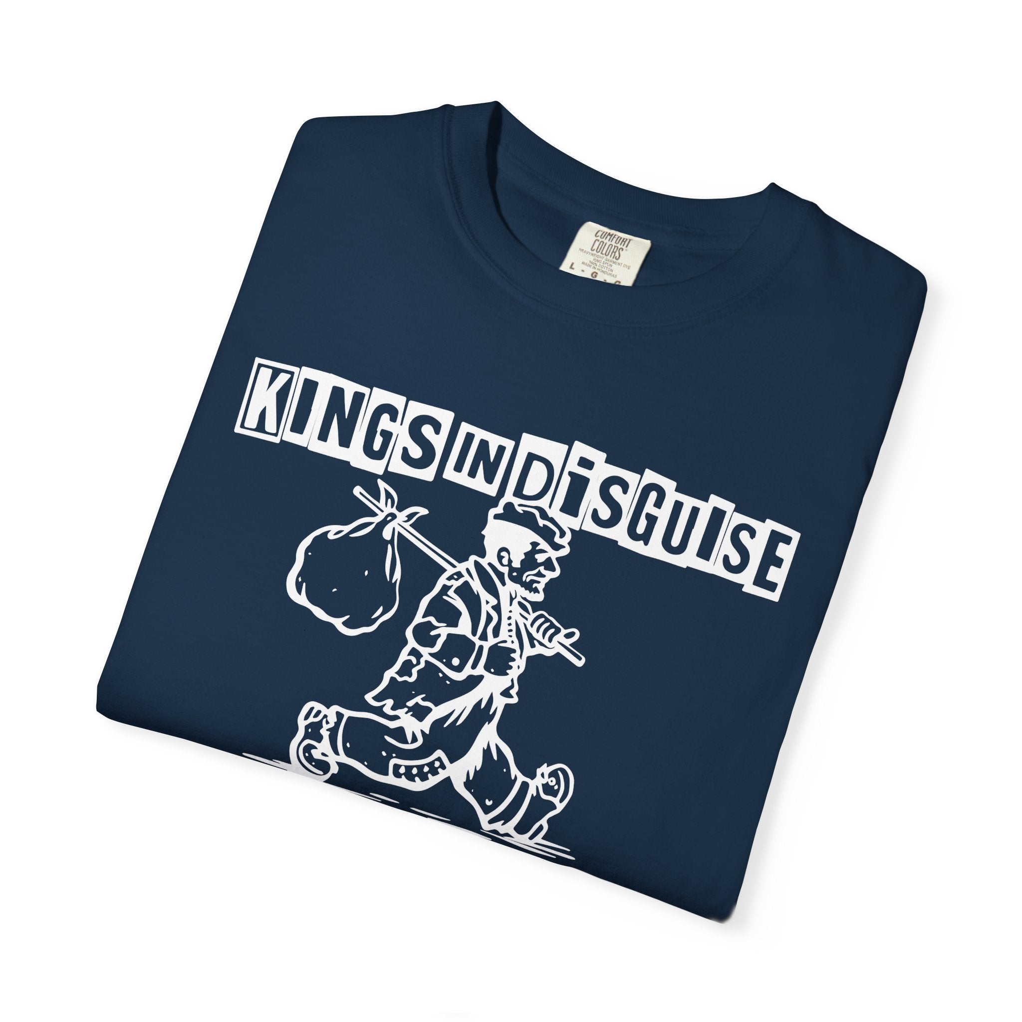 Kings in Disguise Streetwear Tee – Bold Social Commentary Graphic Shirt