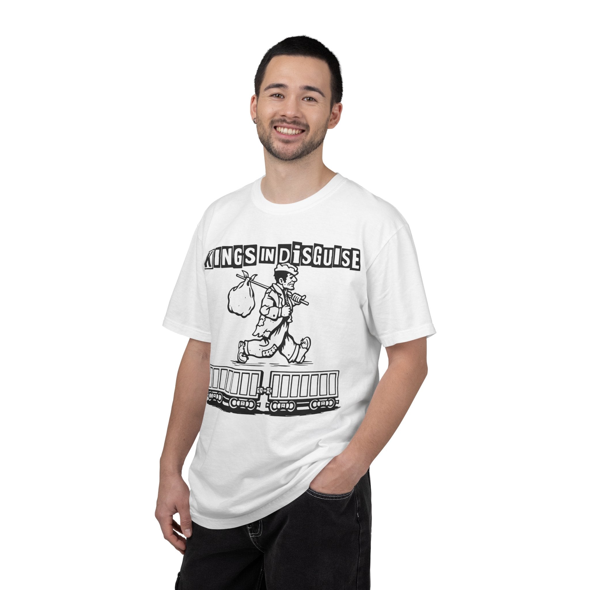 Kings in Disguise Streetwear Tee – Bold Social Commentary Graphic Shirt