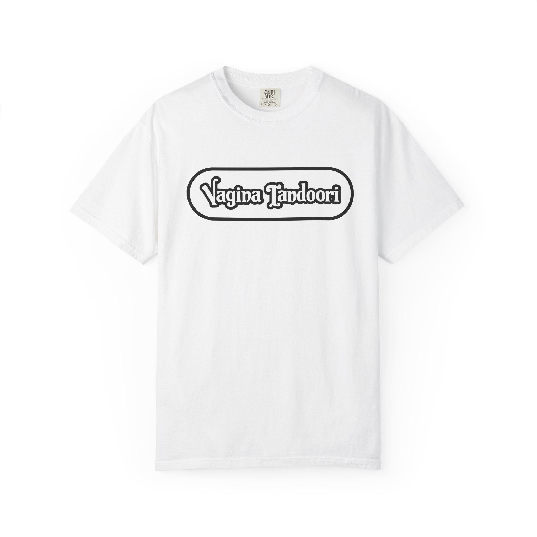 Tandoori Wordplay Graphic Tee – Bold Cultural Parody Shirt