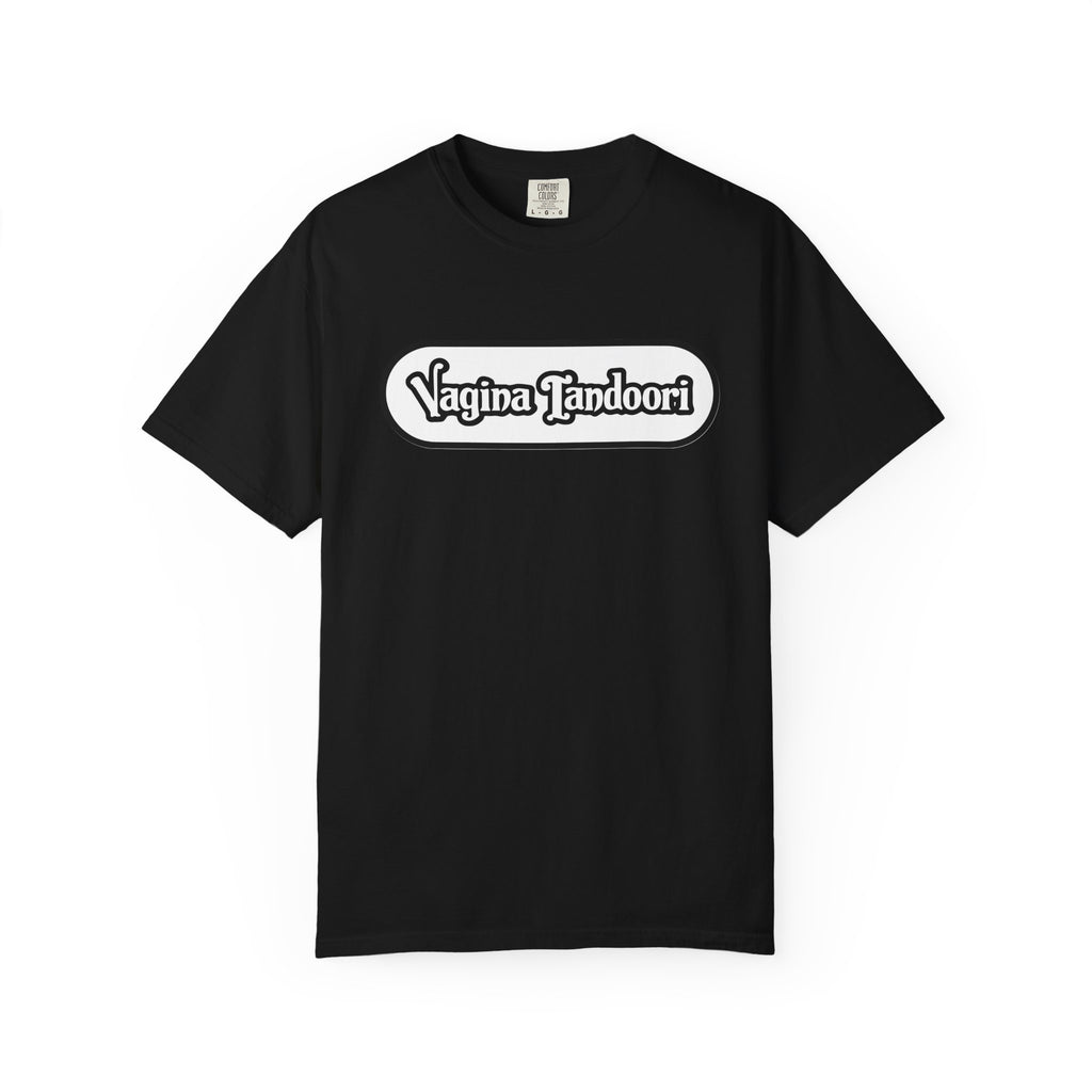 Tandoori Wordplay Graphic Tee – Bold Cultural Parody Shirt