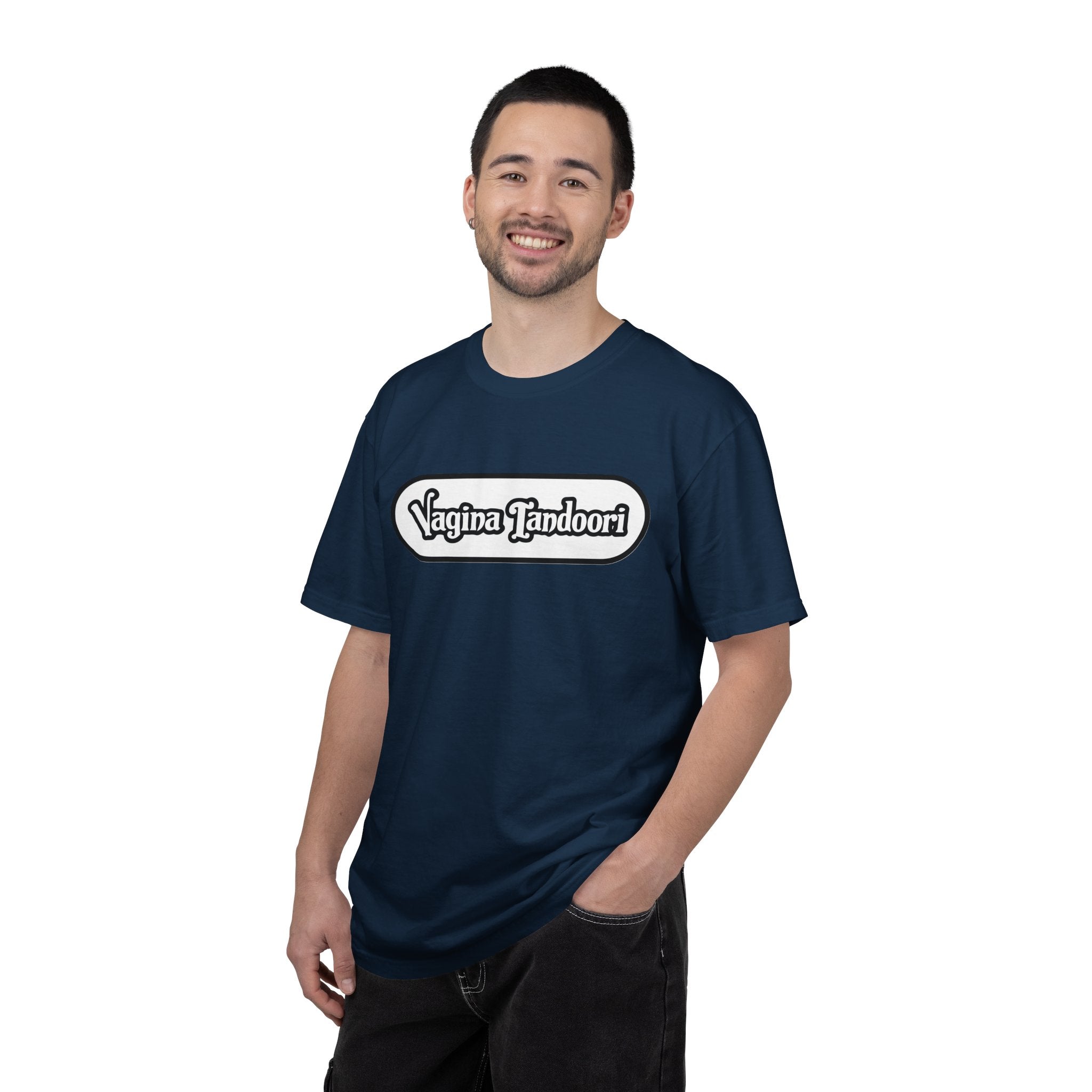 Tandoori Wordplay Graphic Tee – Bold Cultural Parody Shirt