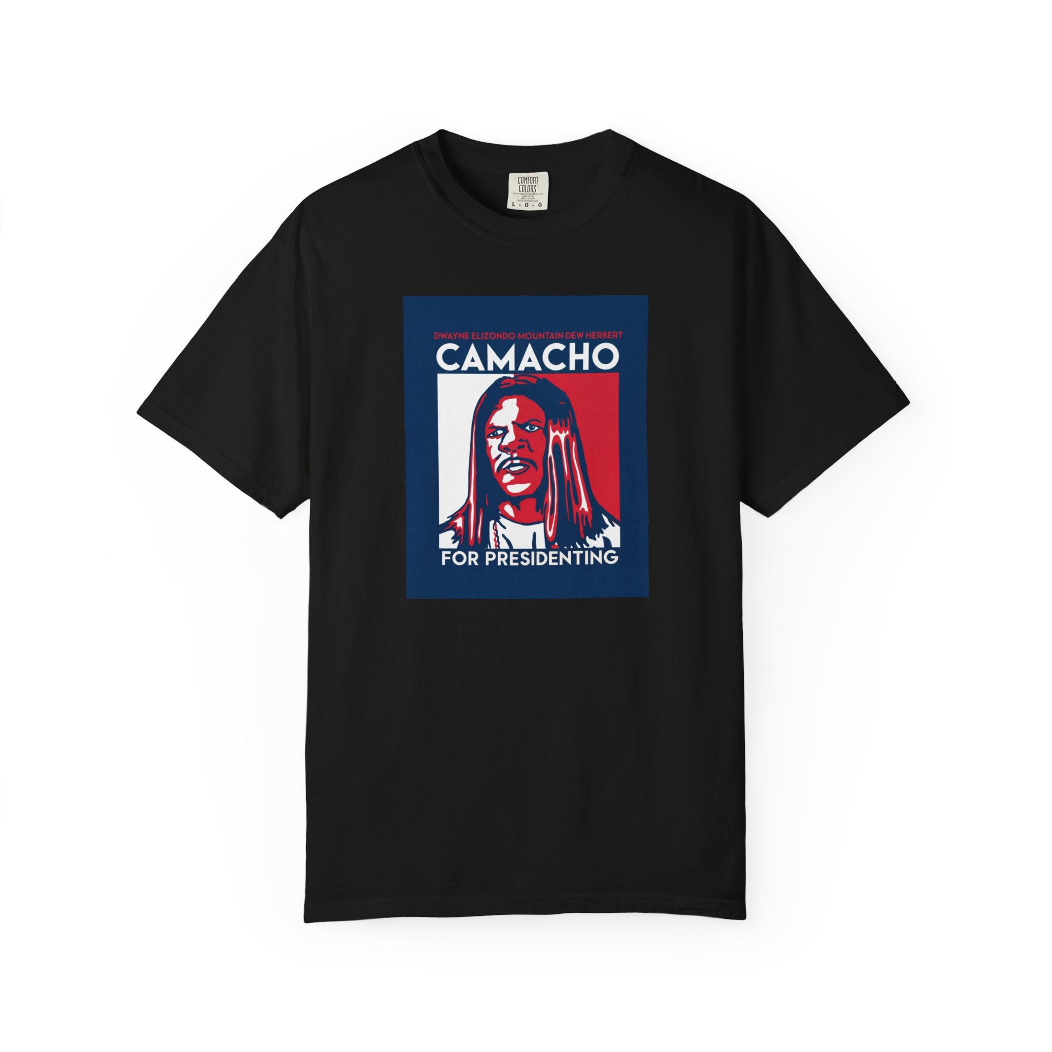Vintage Campaign Poster Graphic Tee – Streetwear Satire Shirt