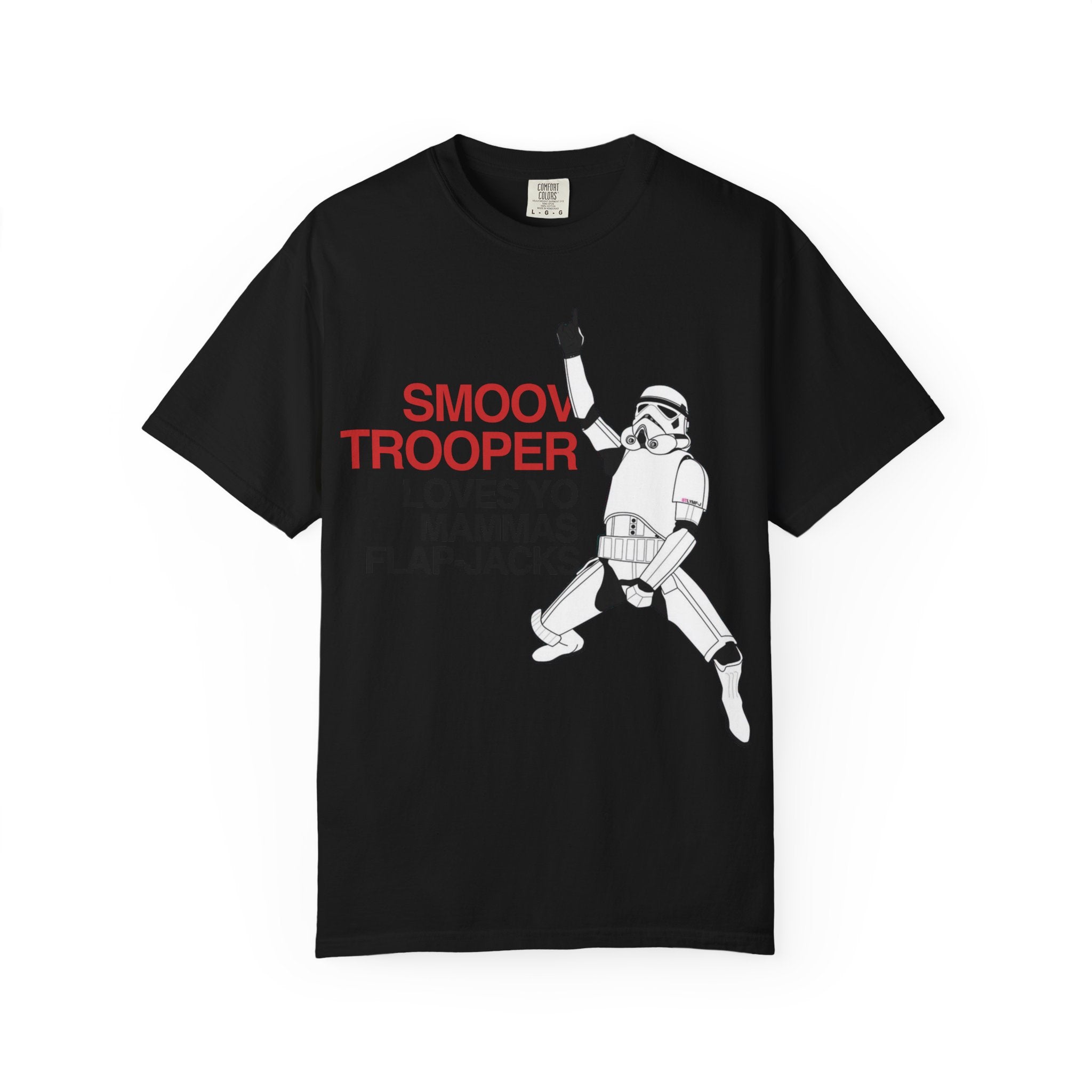 Smooth Trooper Dance Graphic Tee – Retro Sci-Fi Humor Shirt