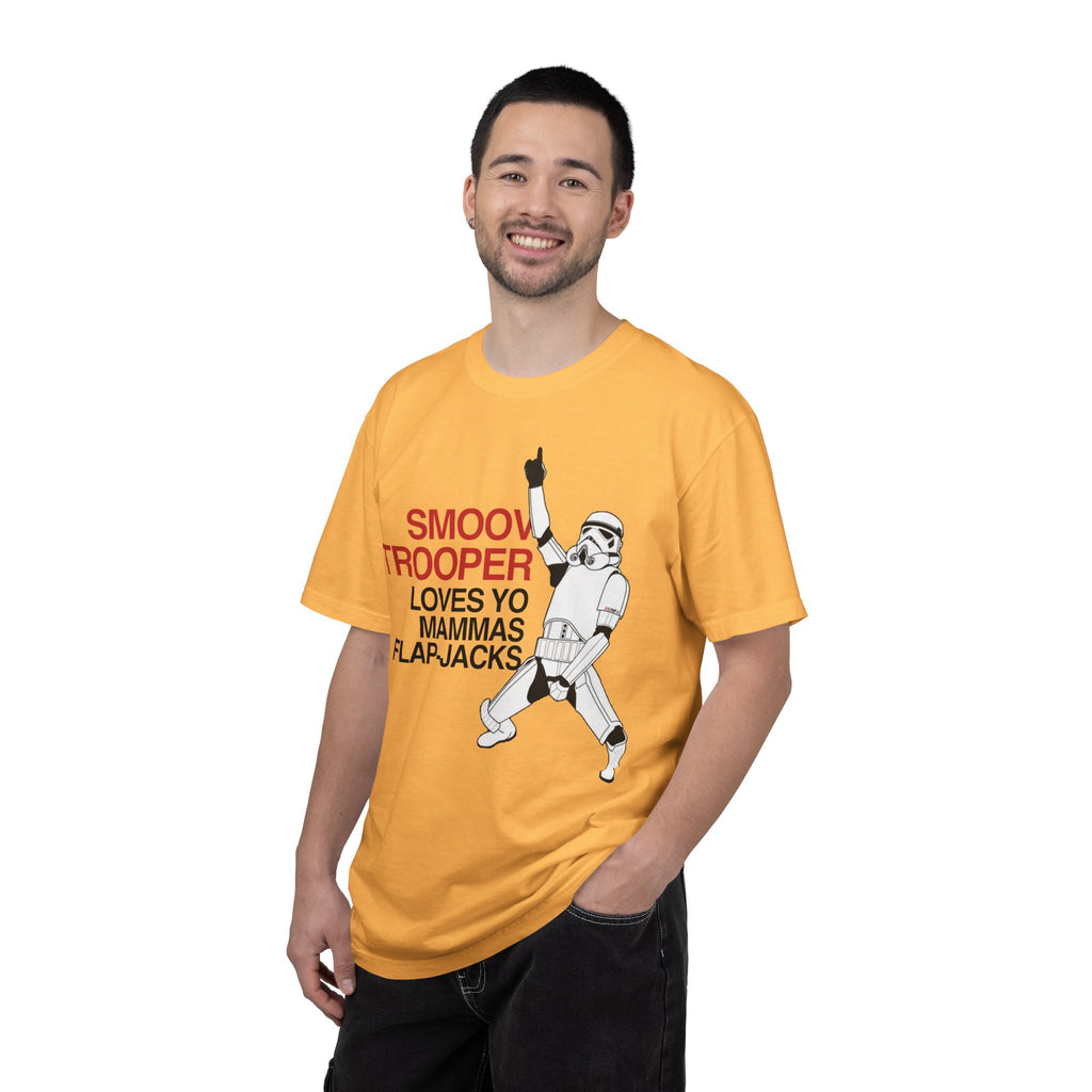 Smooth Trooper Dance Graphic Tee – Retro Sci-Fi Humor Shirt