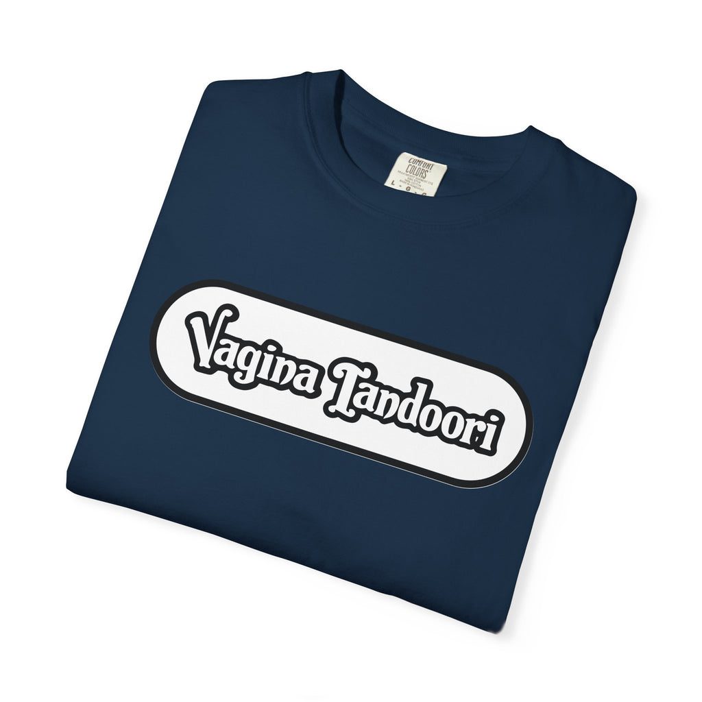 Tandoori Wordplay Graphic Tee – Bold Cultural Parody Shirt
