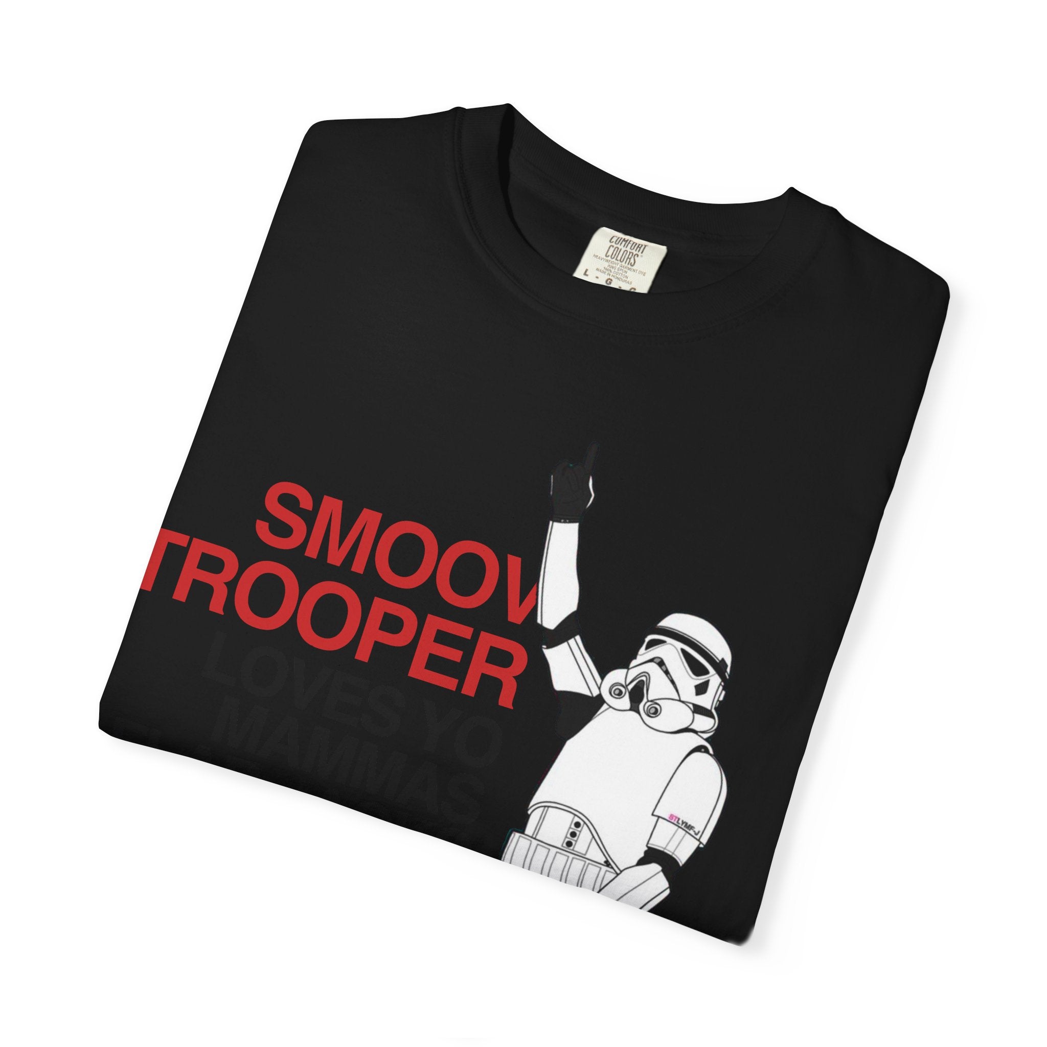 Smooth Trooper Dance Graphic Tee – Retro Sci-Fi Humor Shirt