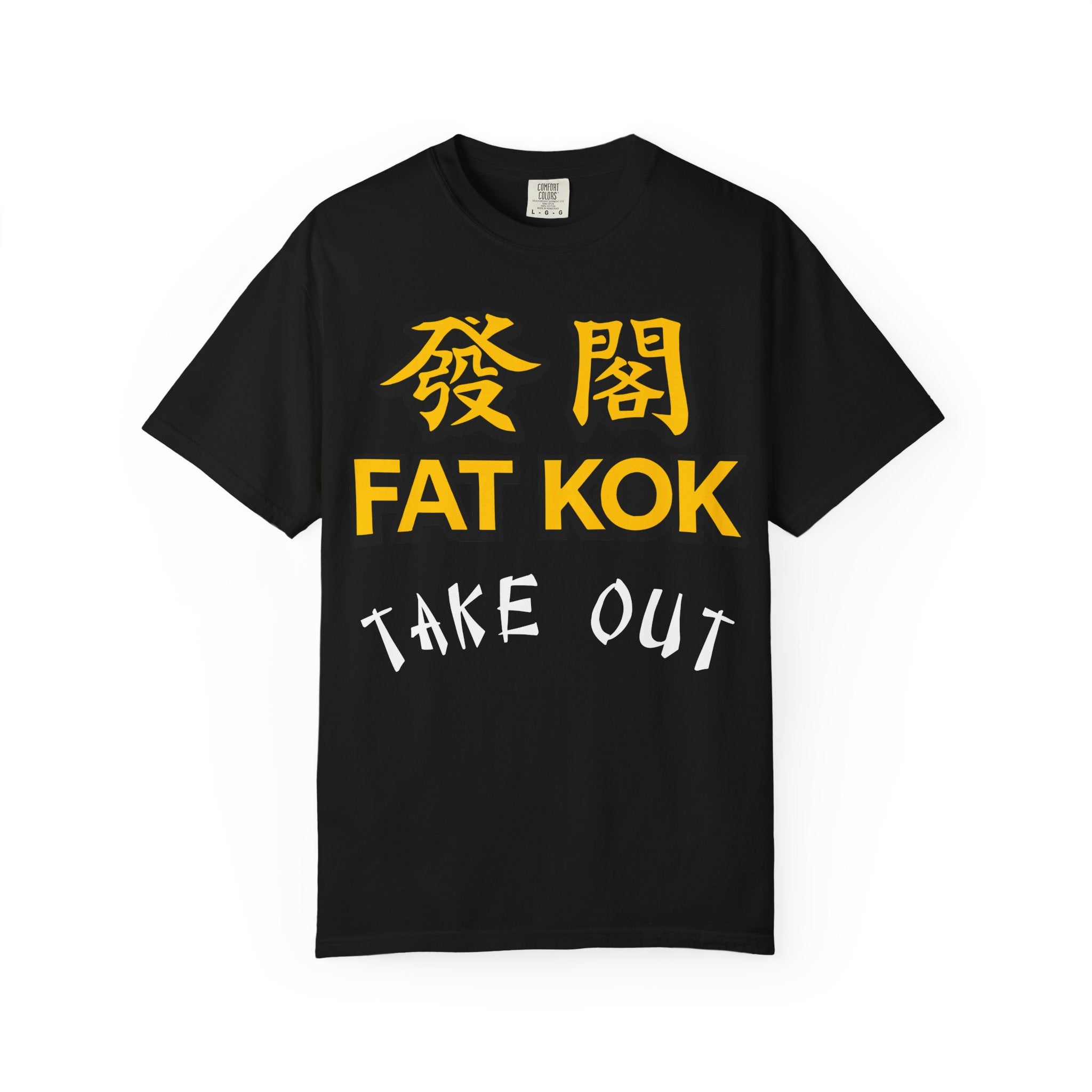 Fat Kok Take Out Wordplay Tee – Streetwear Humor Graphic Shirt