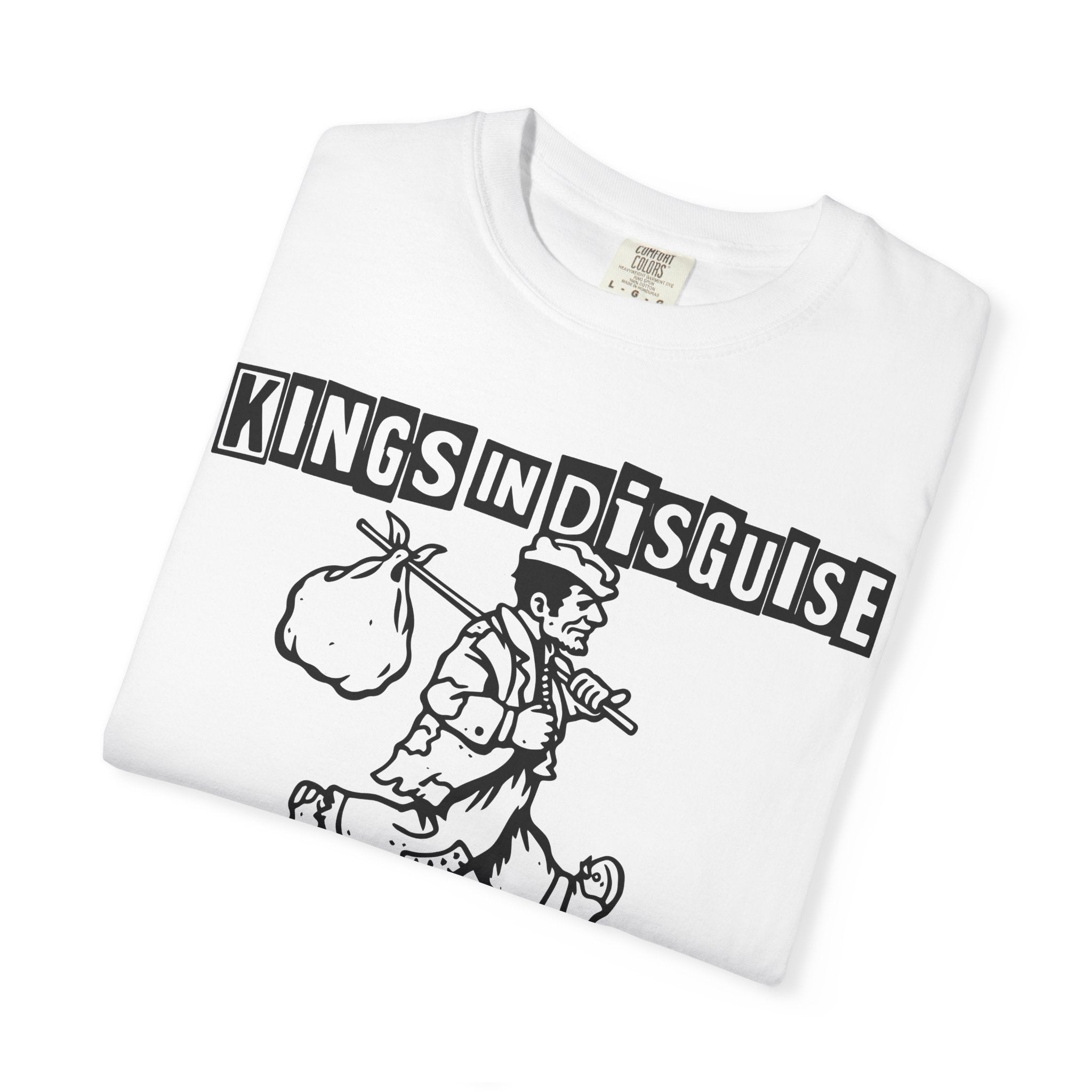 Kings in Disguise Streetwear Tee – Bold Social Commentary Graphic Shirt