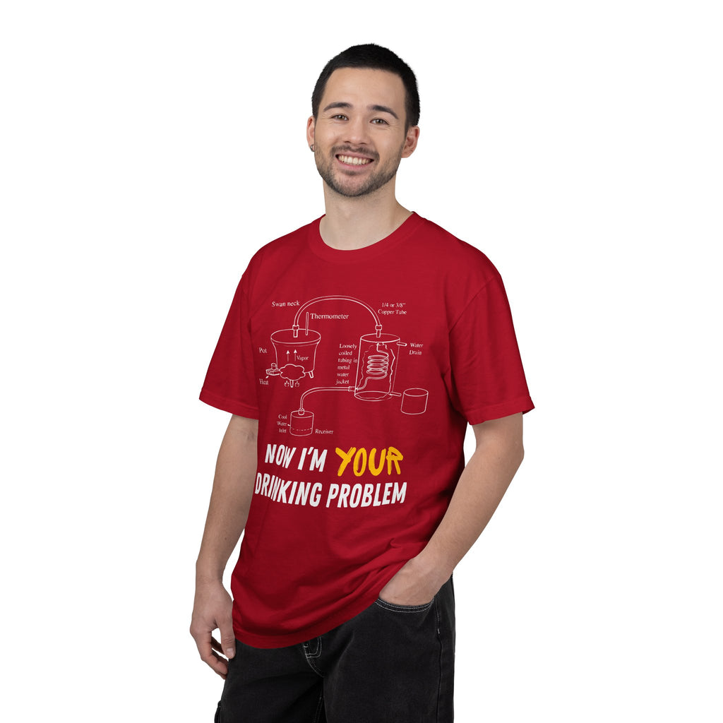 Now I'm Your Drinking Problem – Vintage Distilling Blueprint Shirt