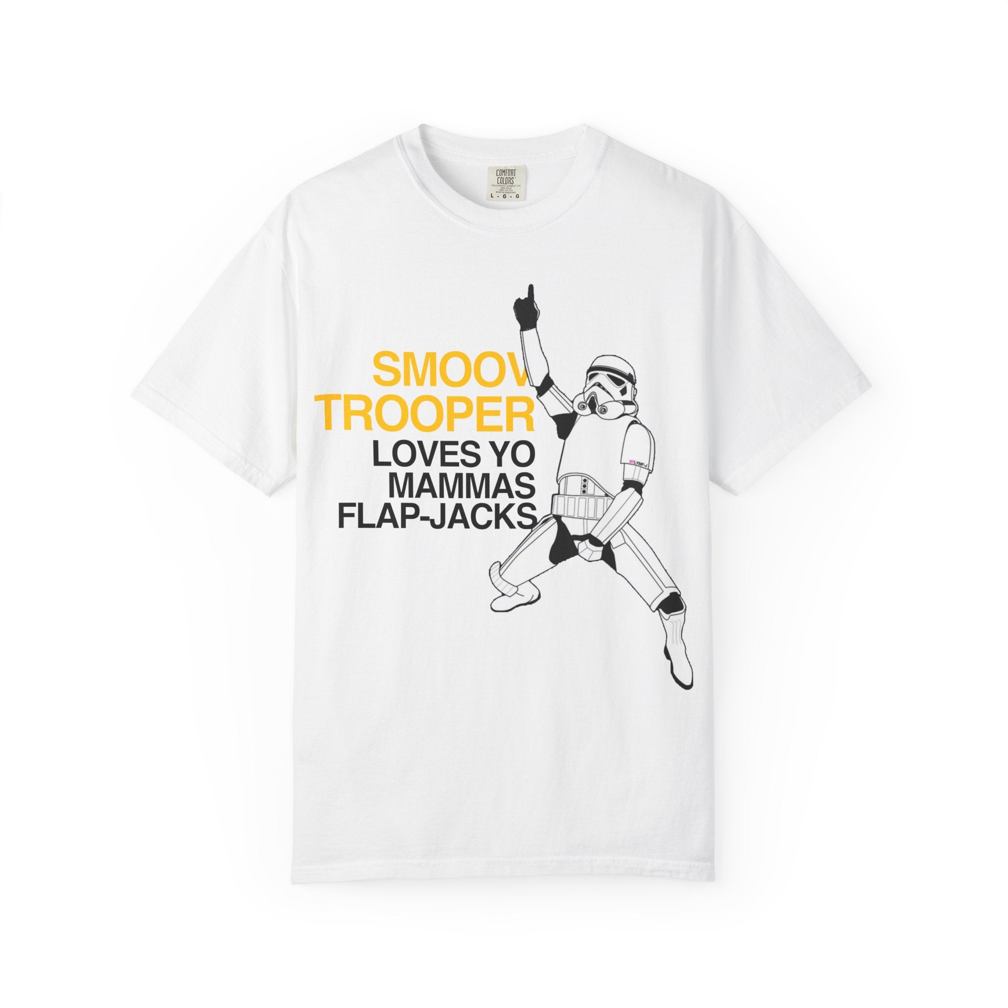 Smooth Trooper Dance Graphic Tee – Retro Sci-Fi Humor Shirt