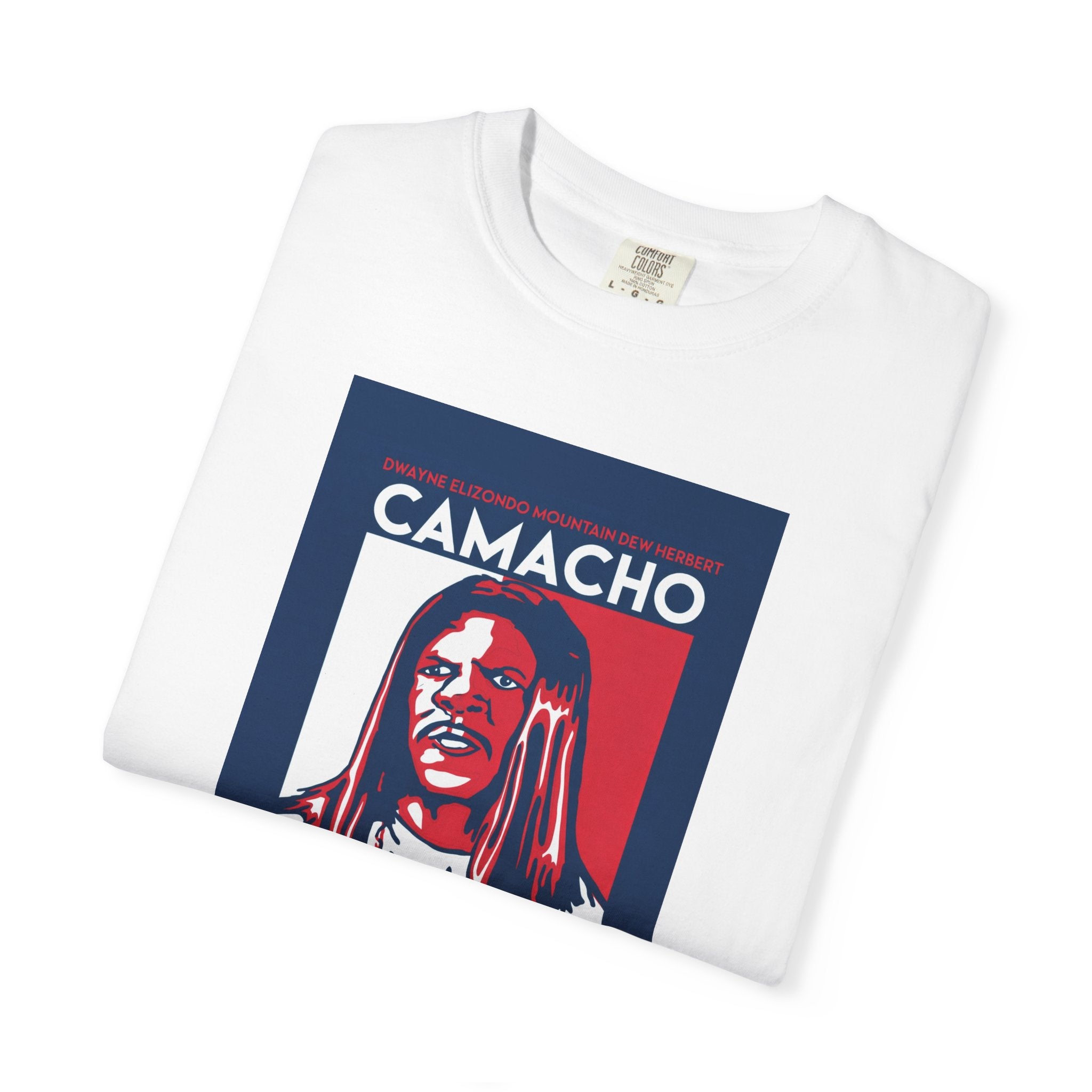Vintage Campaign Poster Graphic Tee – Streetwear Satire Shirt
