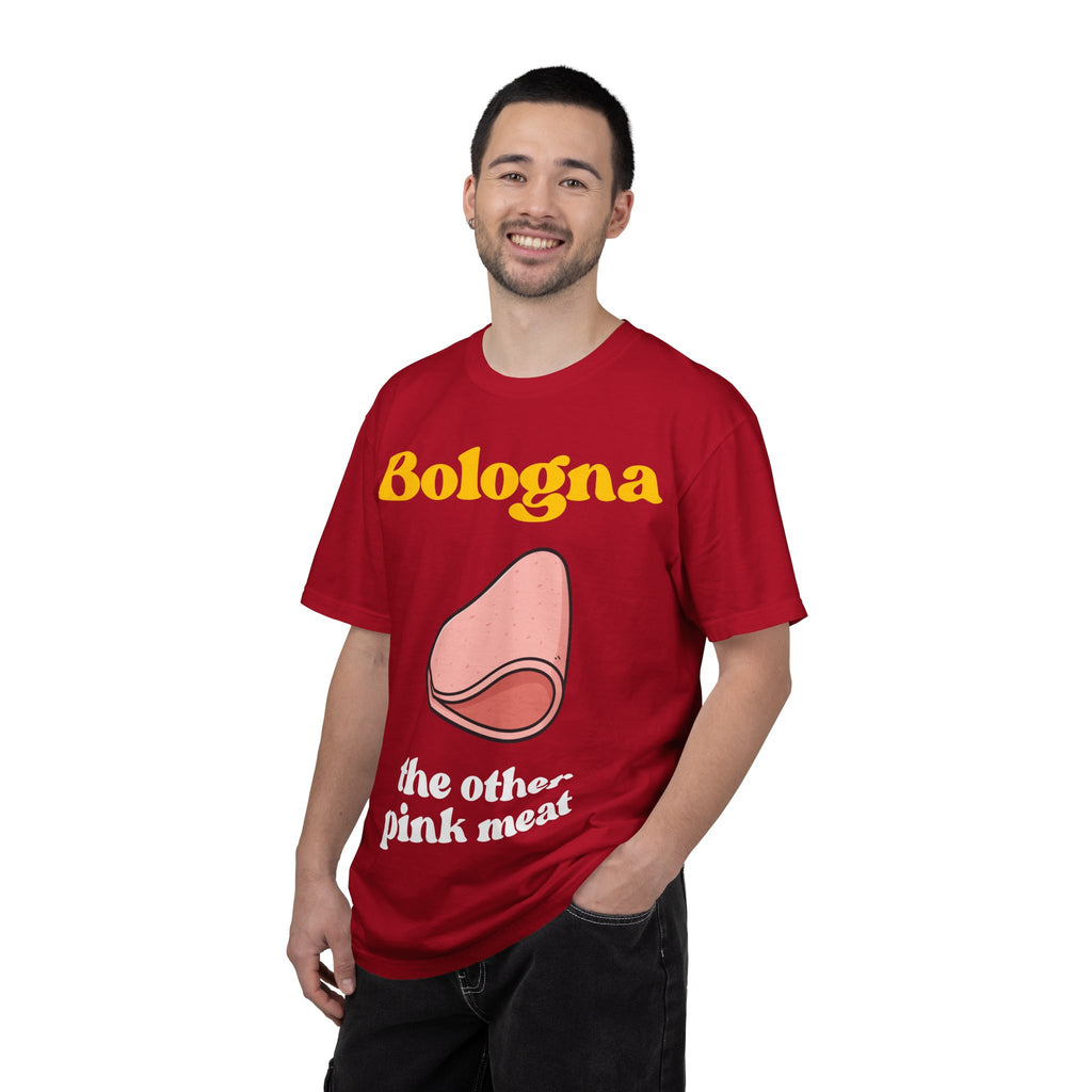 Bologna “The Other Pink Meat” Graphic Tee – Funny Food Humor Shirt