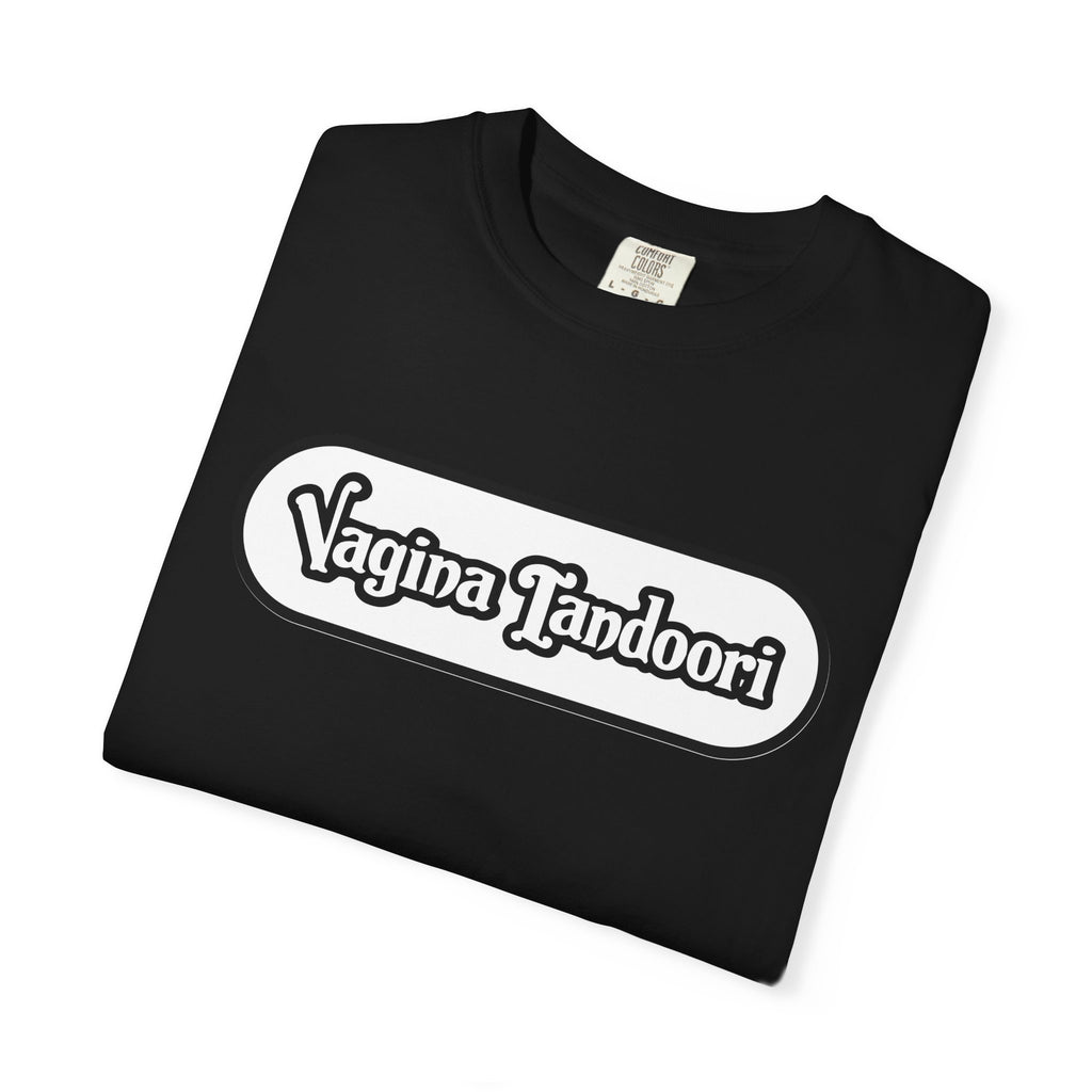 Tandoori Wordplay Graphic Tee – Bold Cultural Parody Shirt