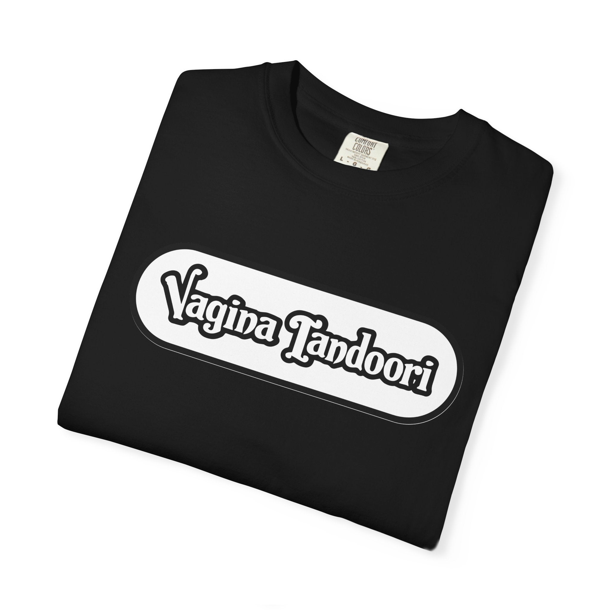 Tandoori Wordplay Graphic Tee – Bold Cultural Parody Shirt