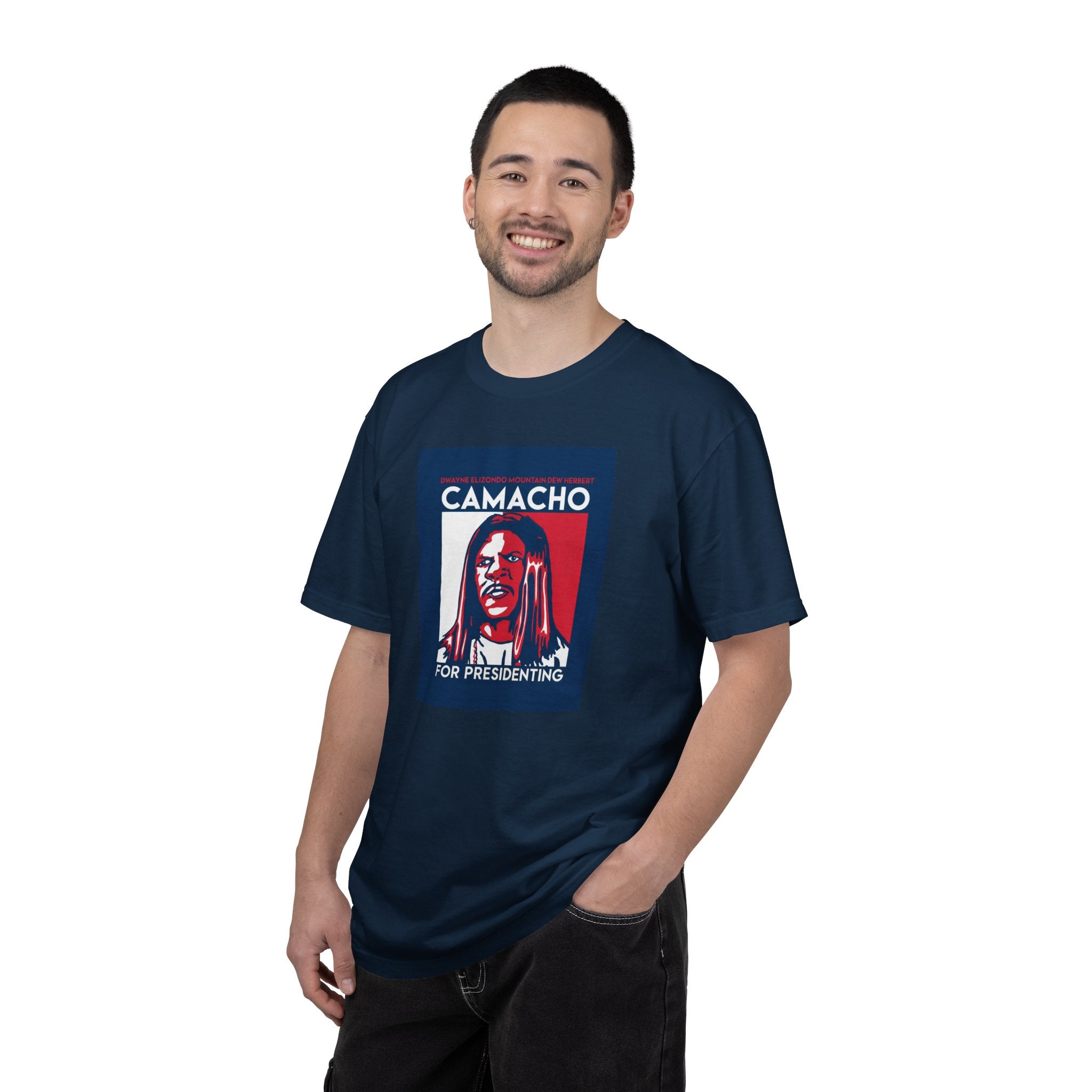 Vintage Campaign Poster Graphic Tee – Streetwear Satire Shirt