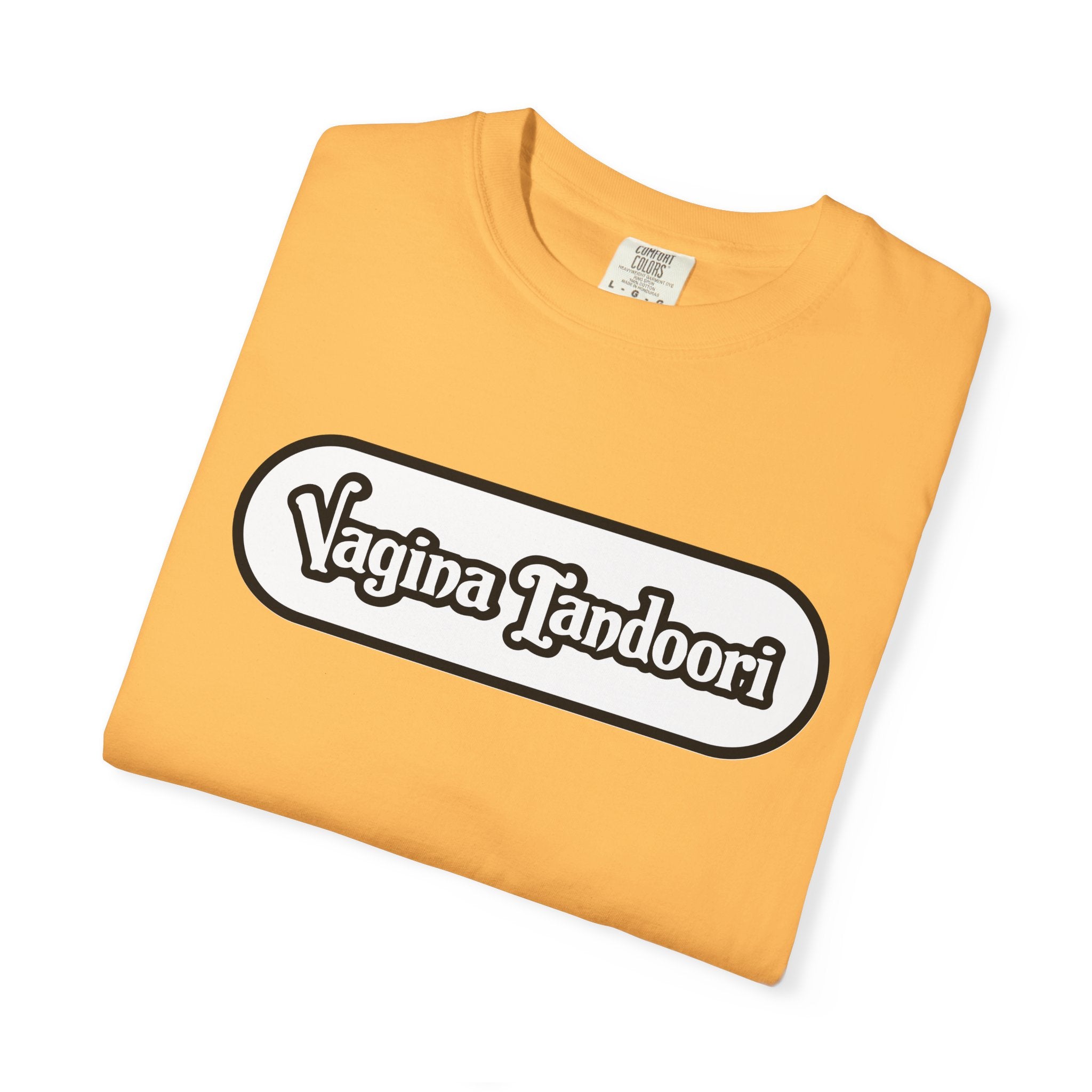 Tandoori Wordplay Graphic Tee – Bold Cultural Parody Shirt