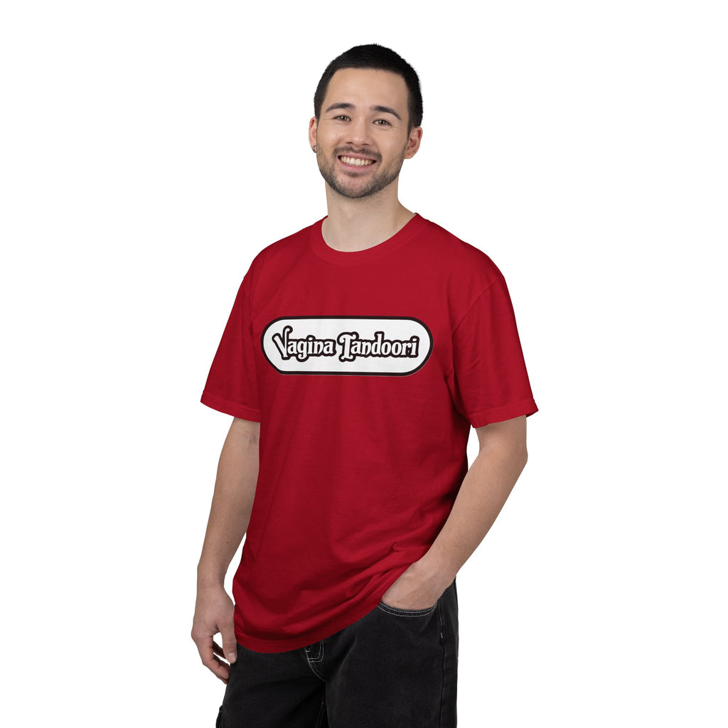 Tandoori Wordplay Graphic Tee – Bold Cultural Parody Shirt